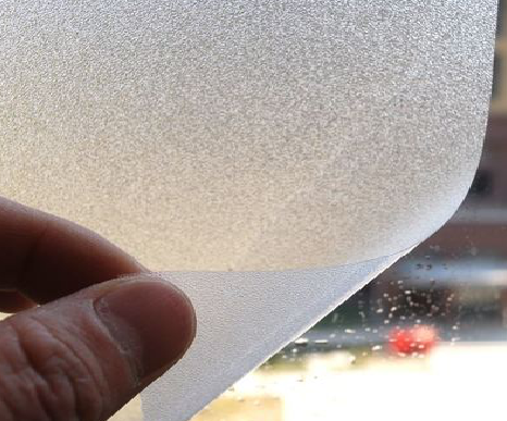 巩义玻璃门外面粘广告用什么材料好？