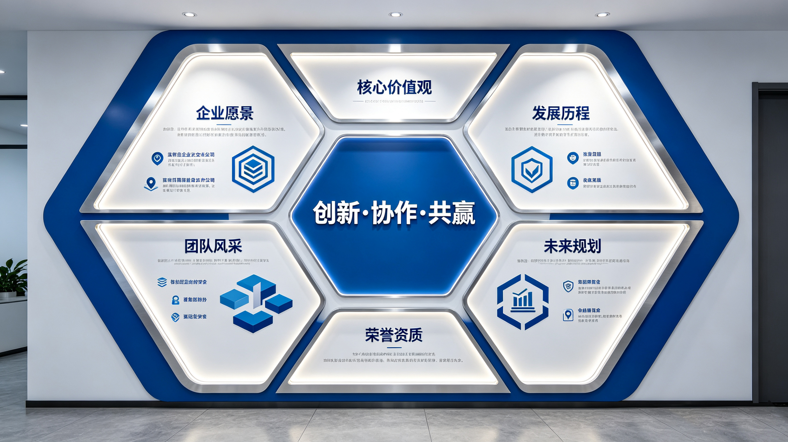 巩义企业文化墙六边形避坑指南（新手常犯5个错误）